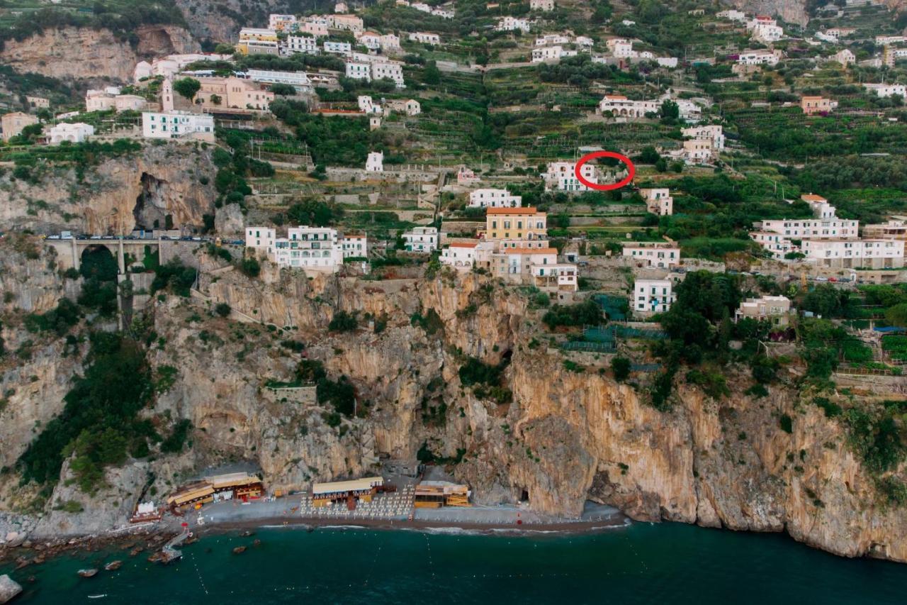 Alone Amalfi Villa Bagian luar foto