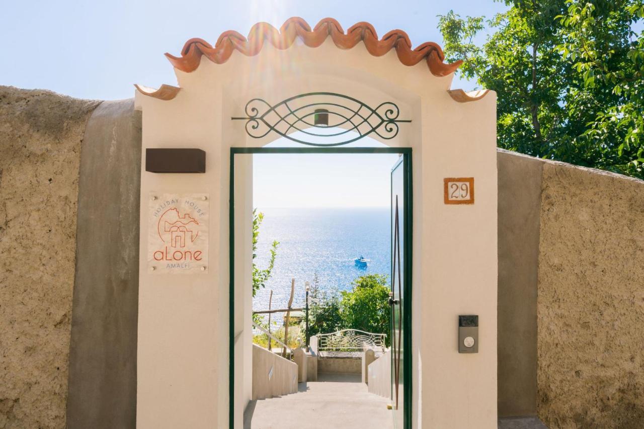 Alone Amalfi Villa Bagian luar foto