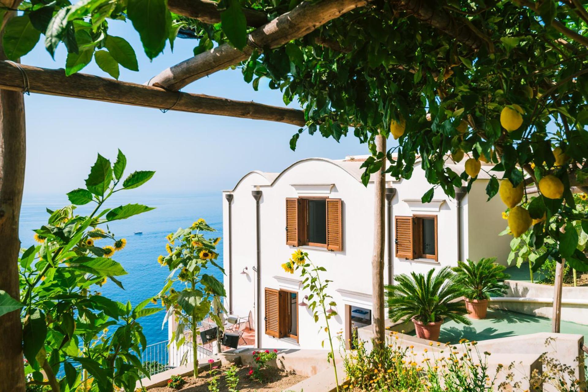 Alone Amalfi Villa Bagian luar foto