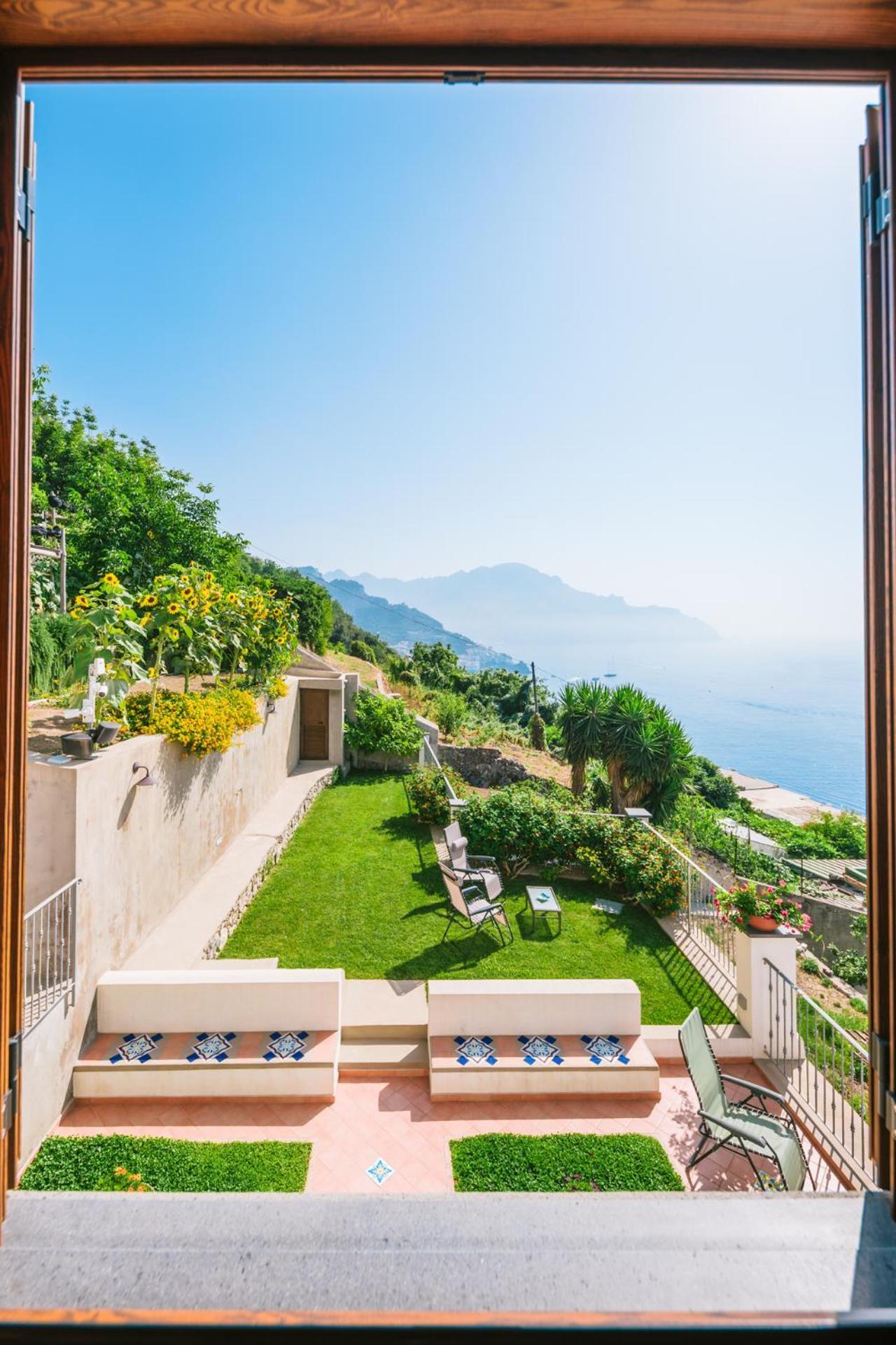 Alone Amalfi Villa Bagian luar foto
