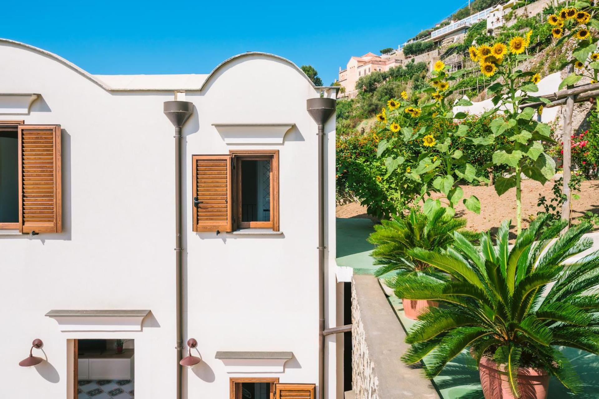 Alone Amalfi Villa Bagian luar foto